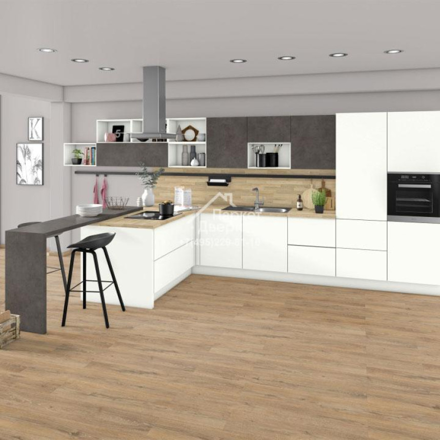 Ламинат EGGER PRO Classic 12/33 4V 190 Дуб Мелба натуральный 1292x193x12-2