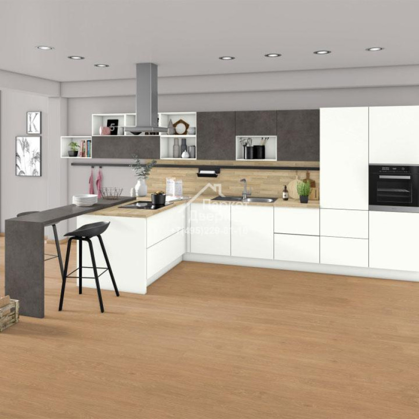 Ламинат EGGER PRO Classic 8/32 4V 105 Дуб Шенон медовый 1292x193x8-2