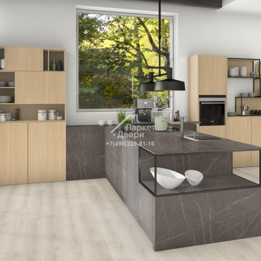 Ламинат EGGER PRO Classic 8/32 4V 137 Дуб Эльтон белый 1292x193x8-2