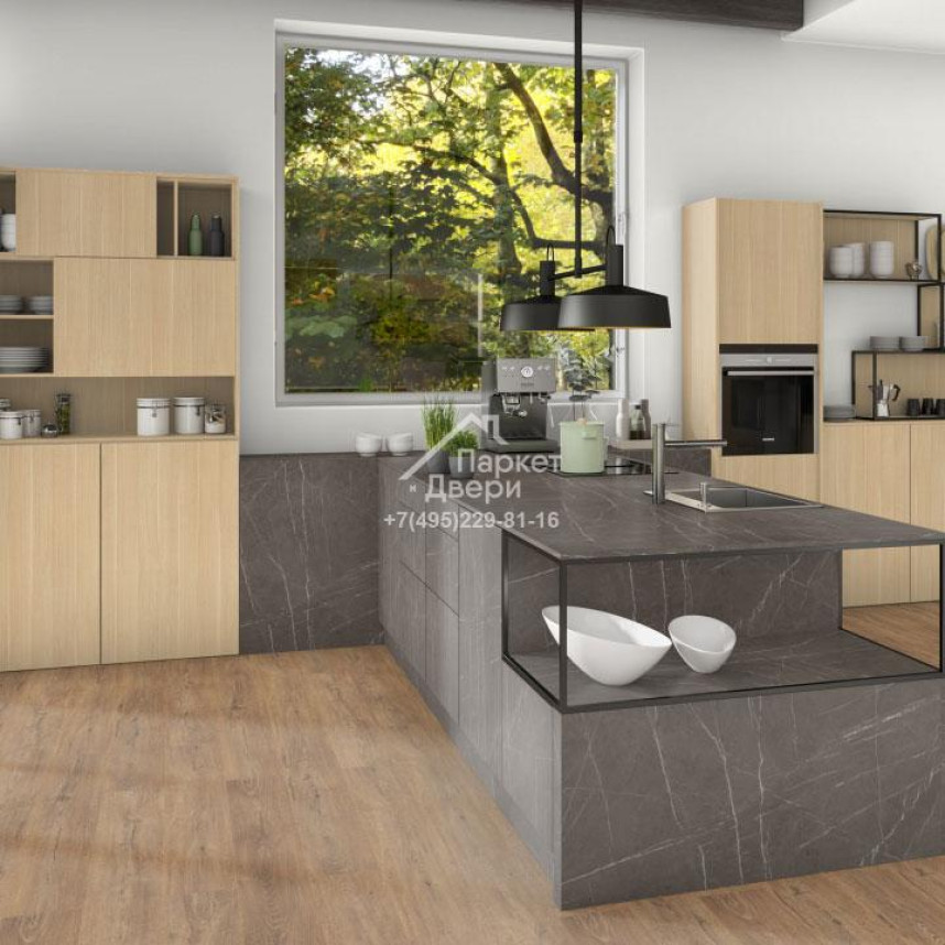 Ламинат EGGER PRO Classic 8/32 4V 191 Дуб Мелба коричневый 1292x193x8-1