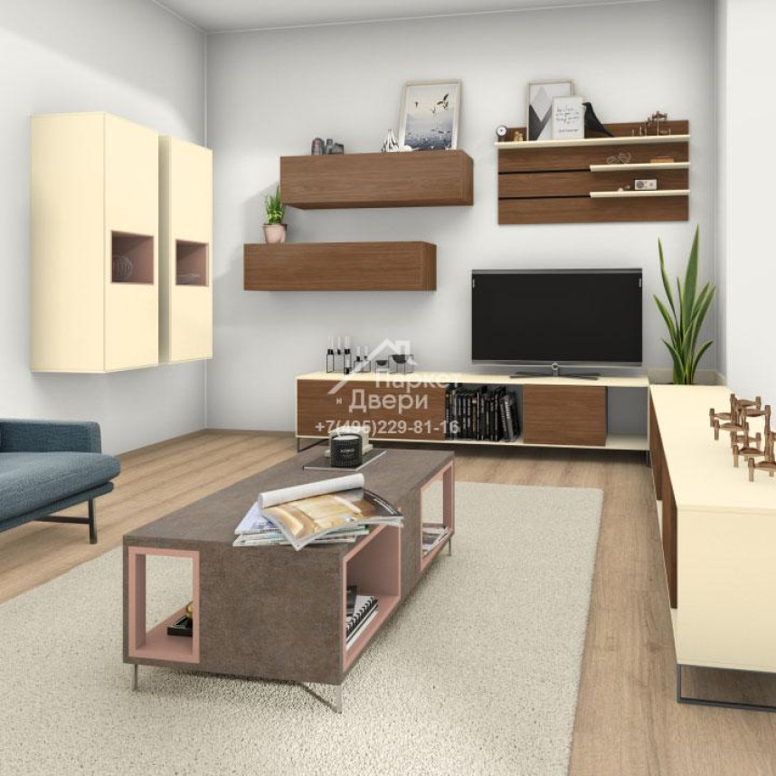 Ламинат EGGER PRO Classic 8/32 4V 204 Дуб Шерман светло-коричневый 1292x193x8-3