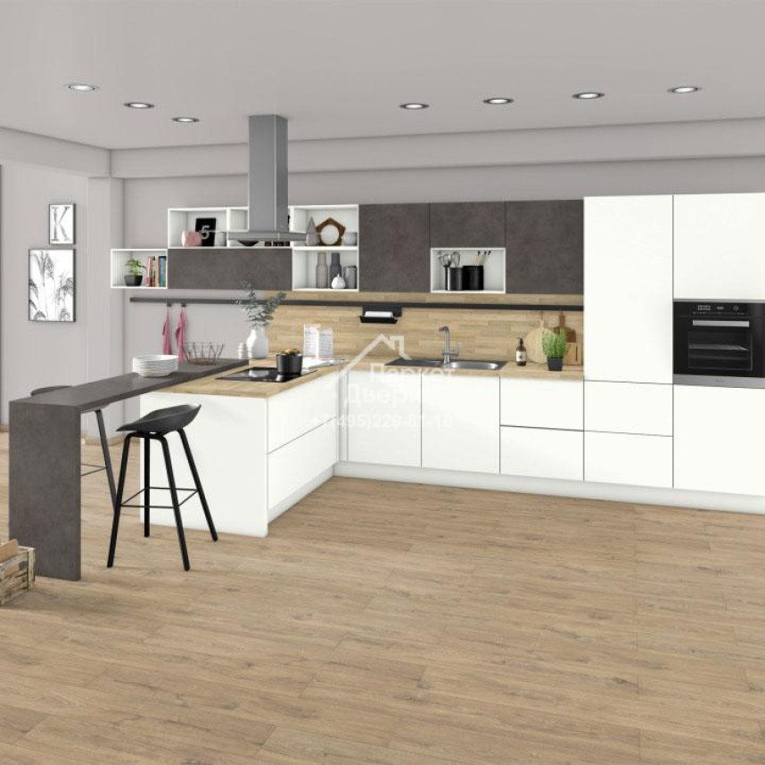 Ламинат EGGER PRO Classic 8/33 018 Дуб Ла-Манча 1292x193x8-1