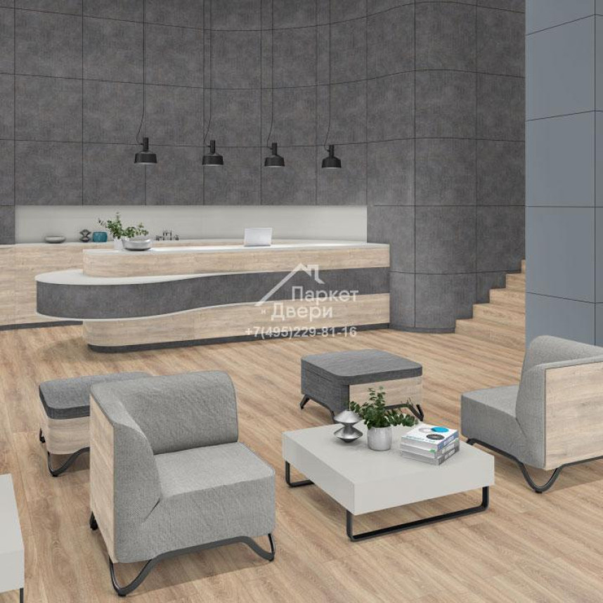 Ламинат EGGER PRO Classic 8/33 4V 035 Дуб Бардолино 1292x193x8-2