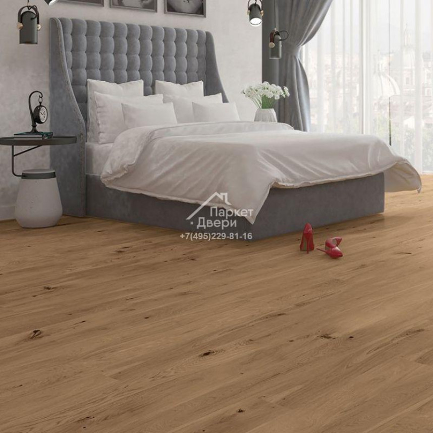 Паркетная доска Baltic Wood Melody Дуб суперрустик BEIGE , 2200х182х14  -1