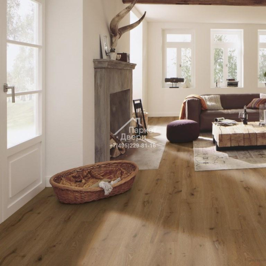 Паркетная доска Hain Дуб витал Энцианалм, 2200х195х14 -1