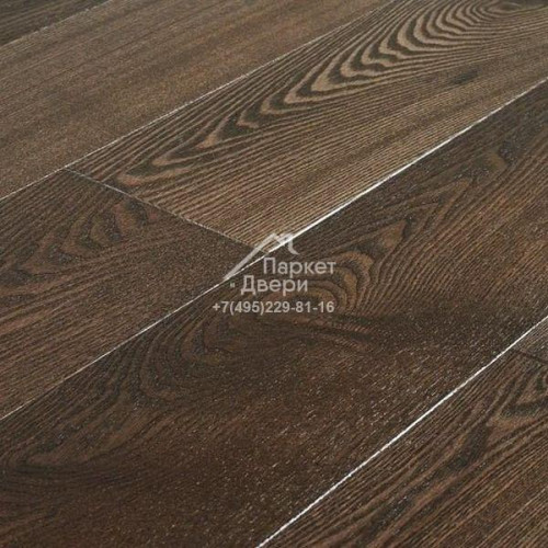 Паркетная доска Amber Wood (Амбер Вуд) Классика Ясень Бурбон