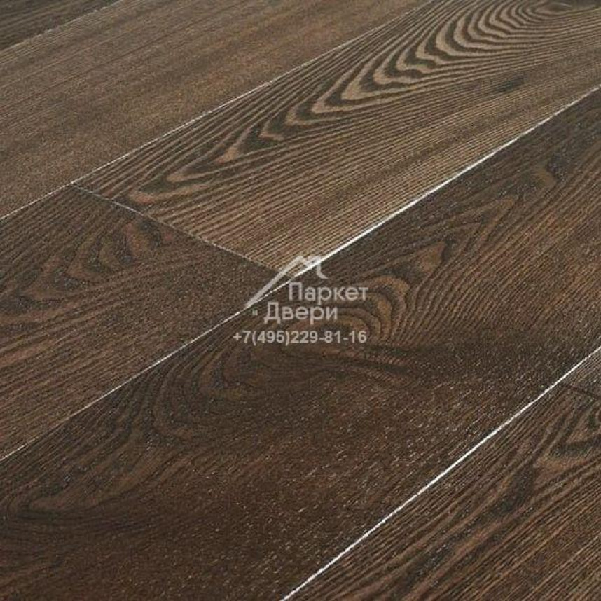 Паркетная доска Amber Wood (Амбер Вуд) Классика Ясень Бурбон-1