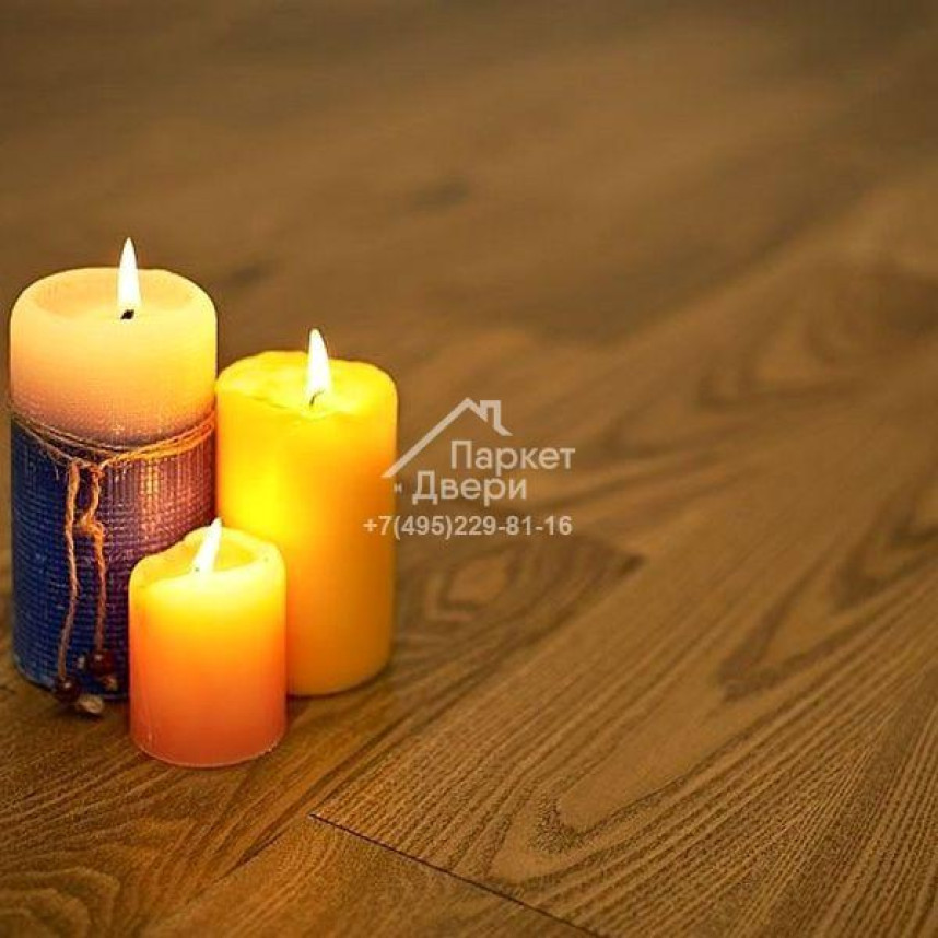 Паркетная доска Amber Wood (Амбер Вуд) Классика Ясень Светлый орех-1