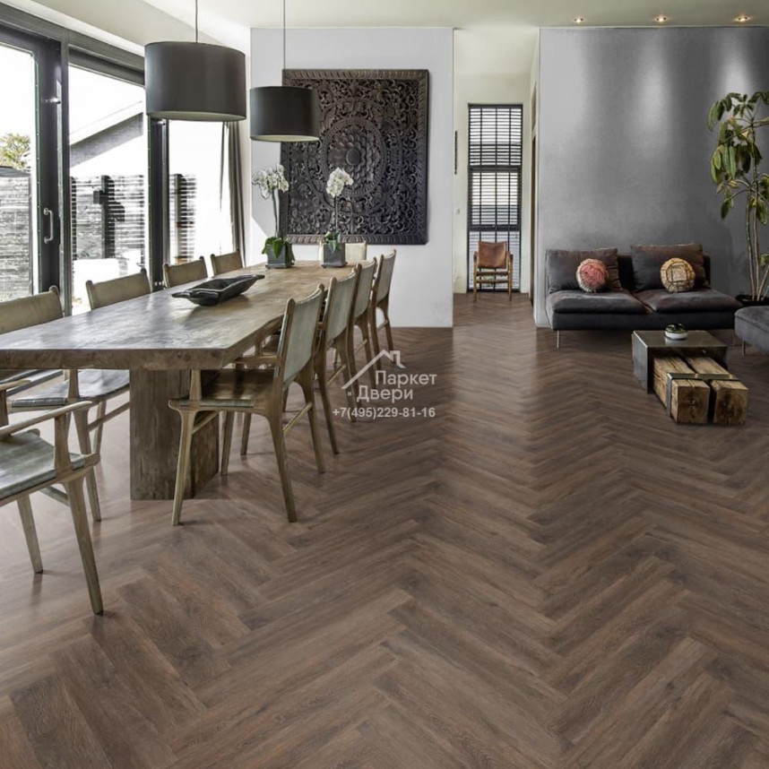 Виниловый пол Kahrs Click Herringbone SAXON-1