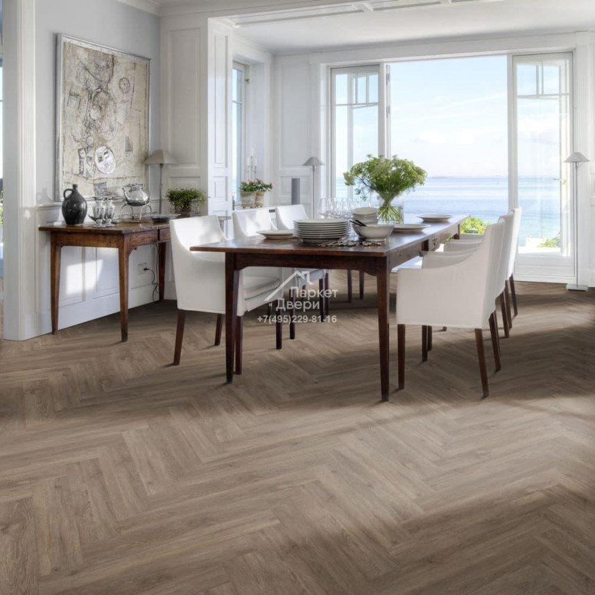 Виниловый пол Kahrs Click Herringbone SAREK-1