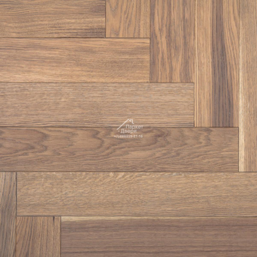 Инженерная доска Kraft Parkett Premium Английская елка Дуб Натур Арт.403 500/600х100/120х15мм-1