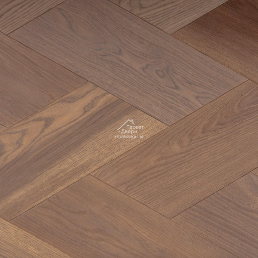 Инженерная доска Kraft Parkett Итальянская елка Дуб Натур Арт.409 416х180х15-1