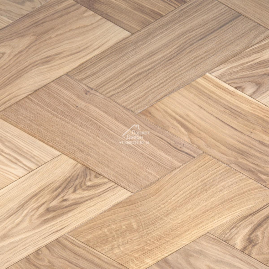 Инженерная доска Kraft Parkett Итальянская елка Дуб Натур Арт.410 344х150х15-1