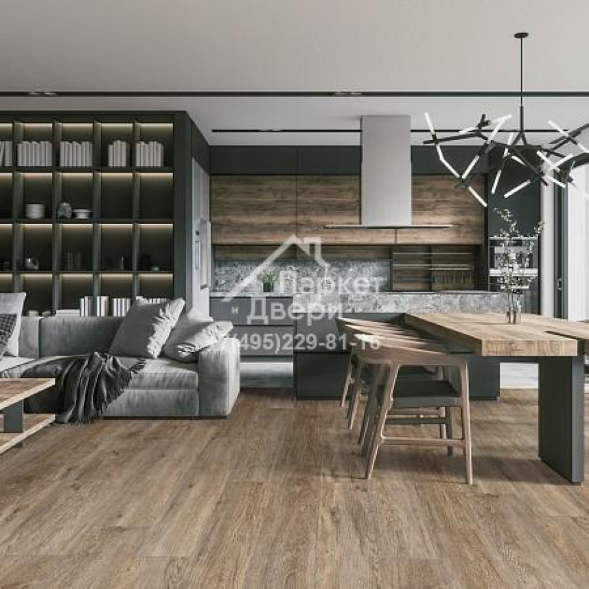 Виниловый пол Stronghold CronaFloor Дуб Нойс-1