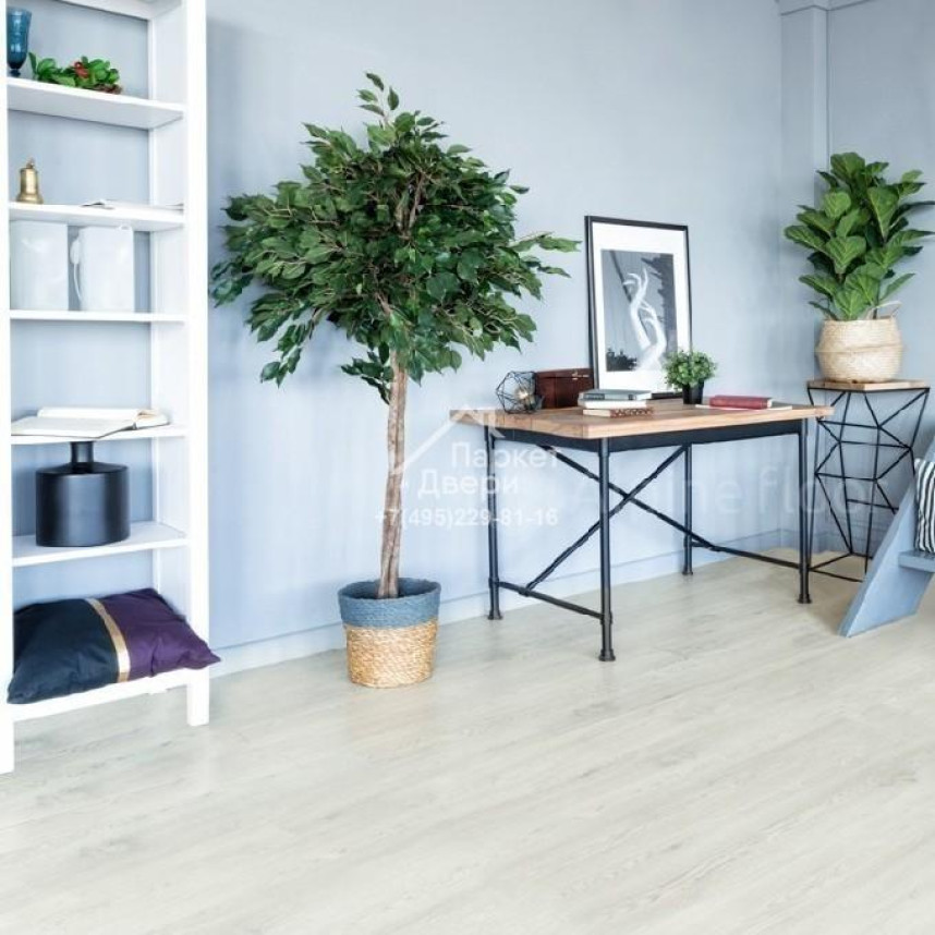 Виниловый пол Alpine Floor Easy Line ДУБ СВЕТЛЫЙ ЕСО 3-2 1219х184х3 