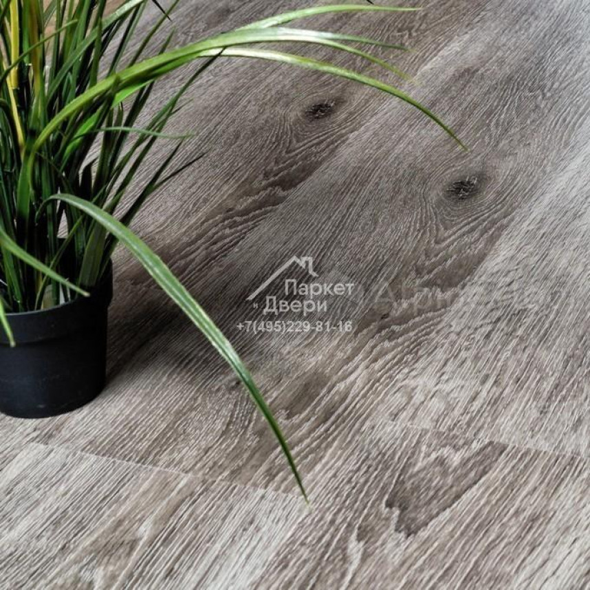 Виниловый пол Alpine Floor Easy Line ДУБ ДЫМЧАТЫЙ ECO 3-24 1219х184х3 