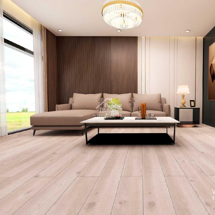 Виниловый пол Betta Villa V107 Дуб Малье 1220х184х4,5-1