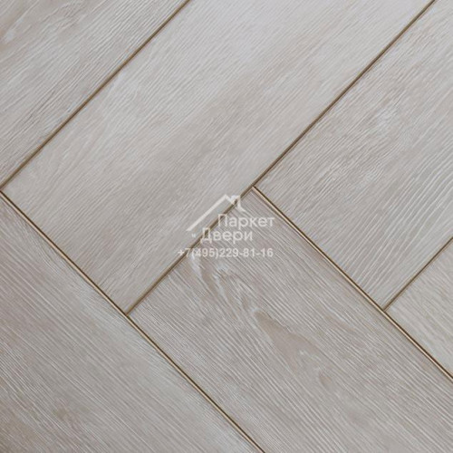 Виниловый пол FirmFit Herringbone CW-3291 Дуб белый 615х123х5