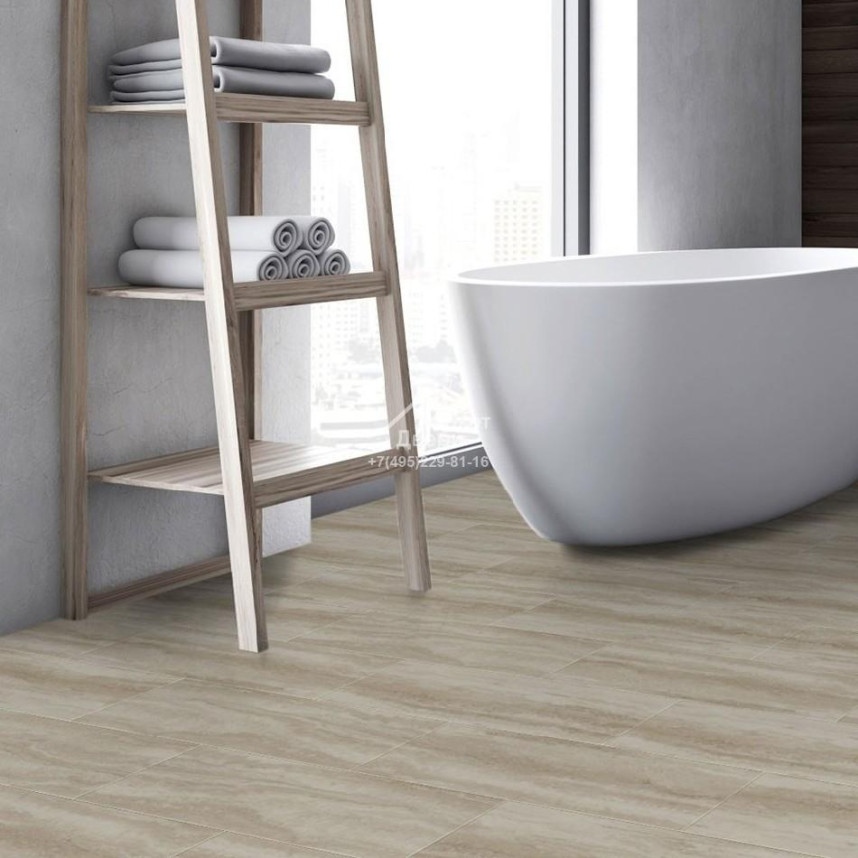 Виниловый пол FirmFit Tiles XT-311 Мрамор бежевый 600х300х5-2