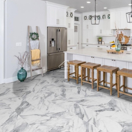 Виниловый пол FirmFit Tiles XT-4000 Мрамор Калакатта 600х300х5