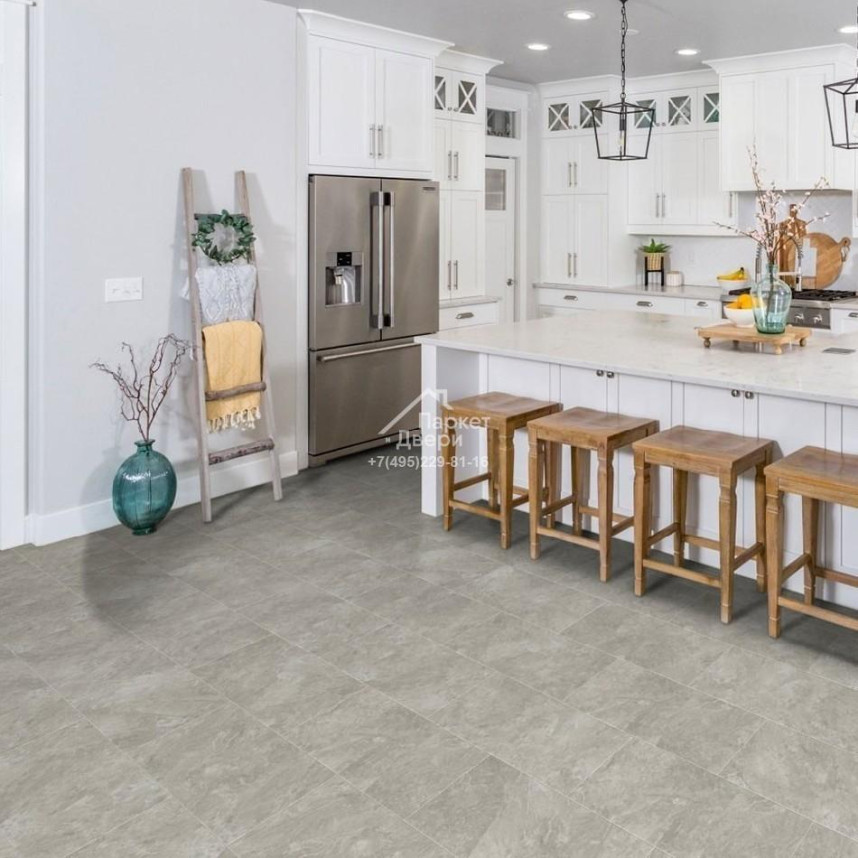 Виниловый пол FirmFit Tiles XT-4040 Мрамор серый 600х300х5-1