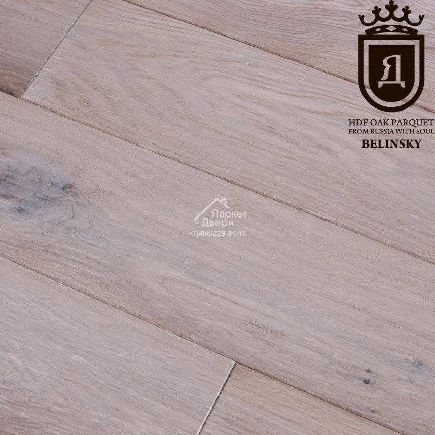Паркетная доска Дубовый Яръ Золотой век Belinsky d14501 1387x145х14,5-1