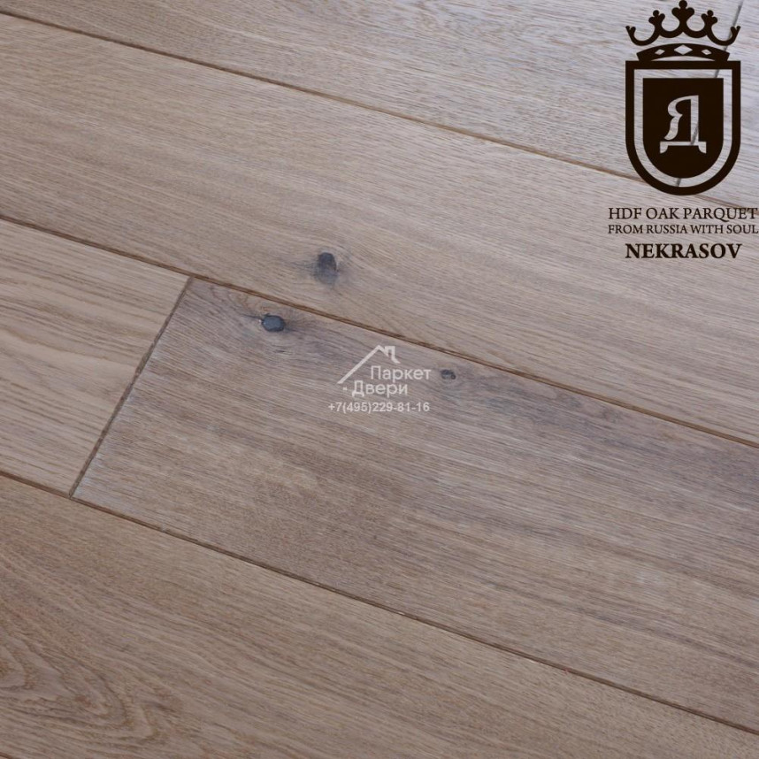 Паркетная доска Дубовый Яръ Золотой век Nekrasov d14502 1387x145х14,5-2