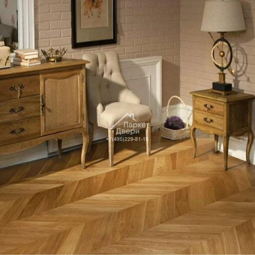 Инженерная доска HM Flooring дуб Honey французская елка Натур-селект,785х125х14