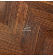 Паркет-елка Missouri North America French Herringbone Орех Американский селект  510x90x16