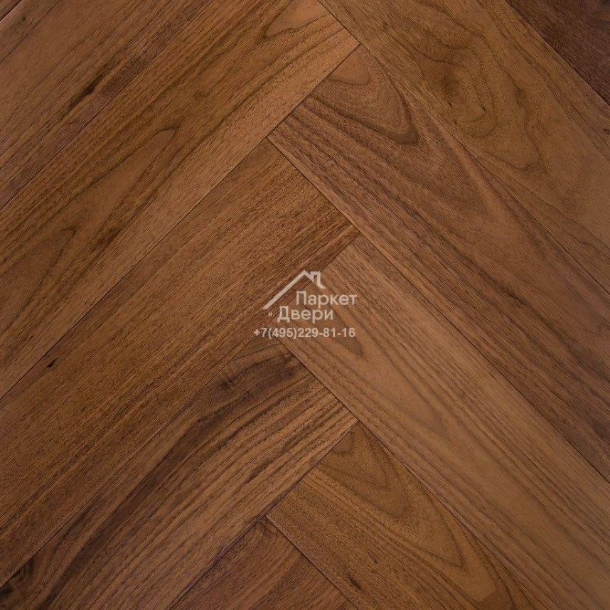 Паркет-елка Missouri North America Herringbone Венгерская елка Орех Американский селект  510x90x16-2