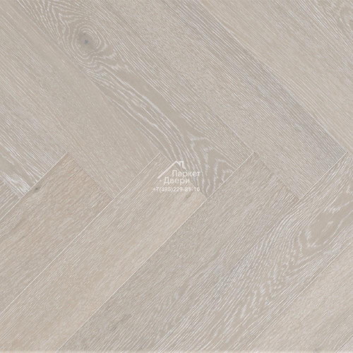 Паркет Wood Bee английская ёлка Herringbone дуб Неве / Neve, 600x92x12