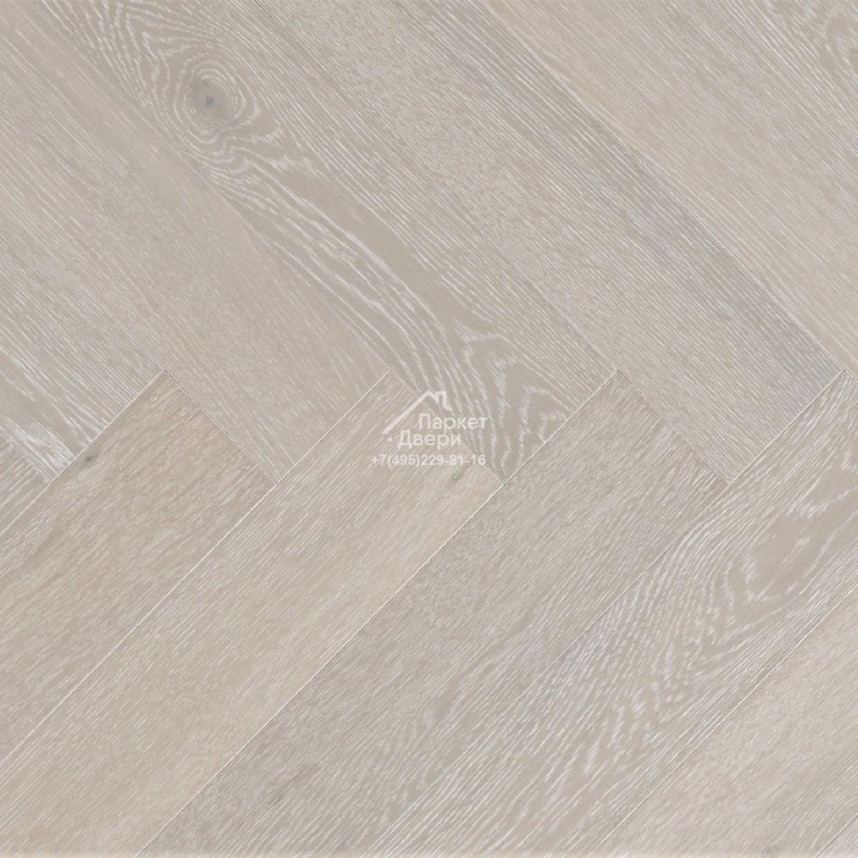 Паркет Wood Bee английская ёлка Herringbone дуб Неве / Neve, 600x92x12-1
