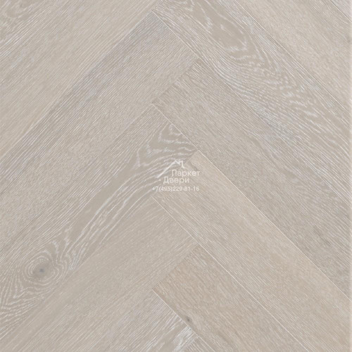 Паркет Wood Bee английская ёлка Herringbone дуб Неве / Neve, 600x92x12