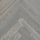 Паркет Wood Bee английская ёлка Herringbone Ясень Фог / Fog 600x92x12