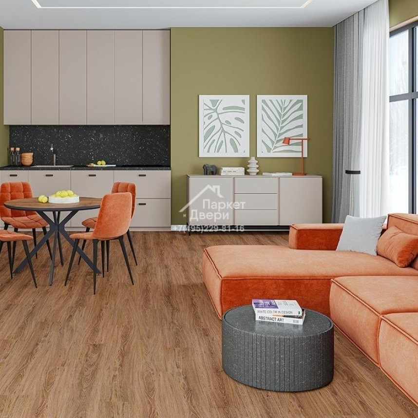 Виниловый ламинат Alta Step Perfecto SPC8814  Дуб европейский 1218x180x5,1218x180x5-1