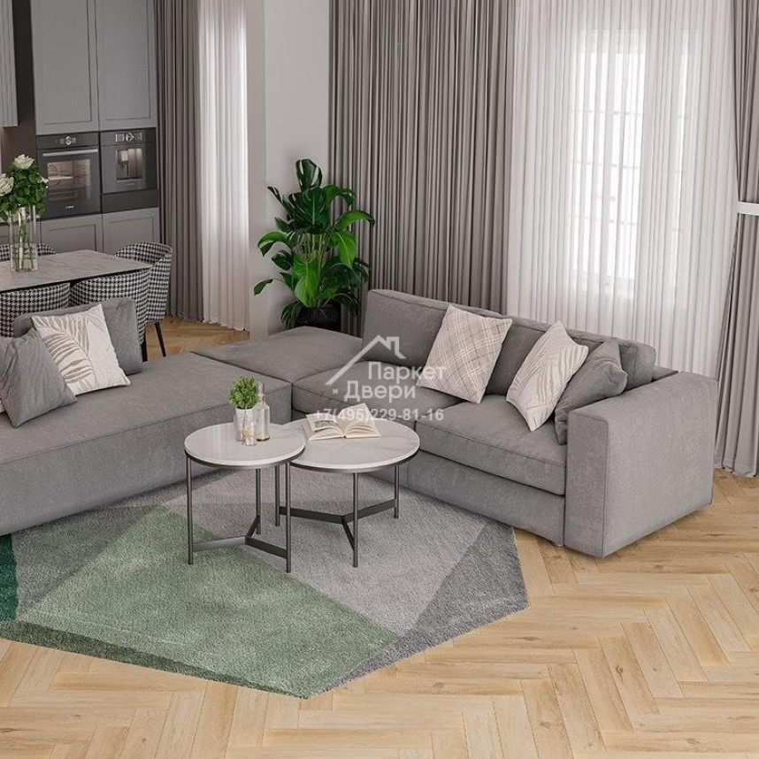 Виниловый ламинат Alta Step Mirada Ёлка SPC4404 Дуб голландский 640*128*4 мм,640*128*4-1