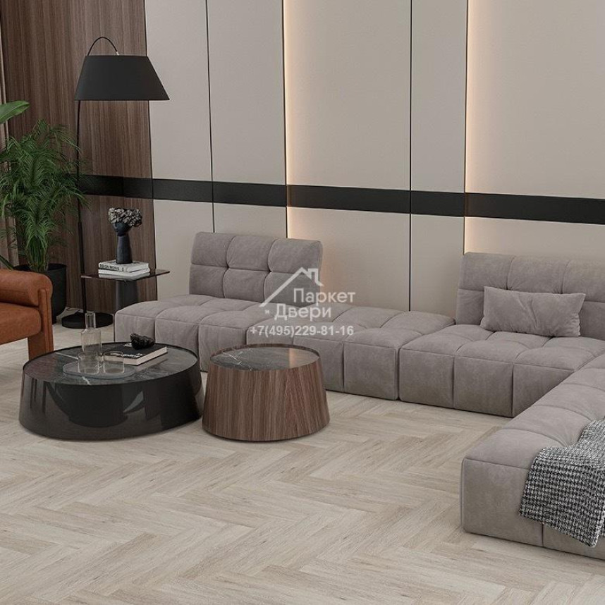 Виниловый ламинат Alta Step Mirada Ёлка SPC4403 Дуб финский 640*128*4 мм,640*128*4-1