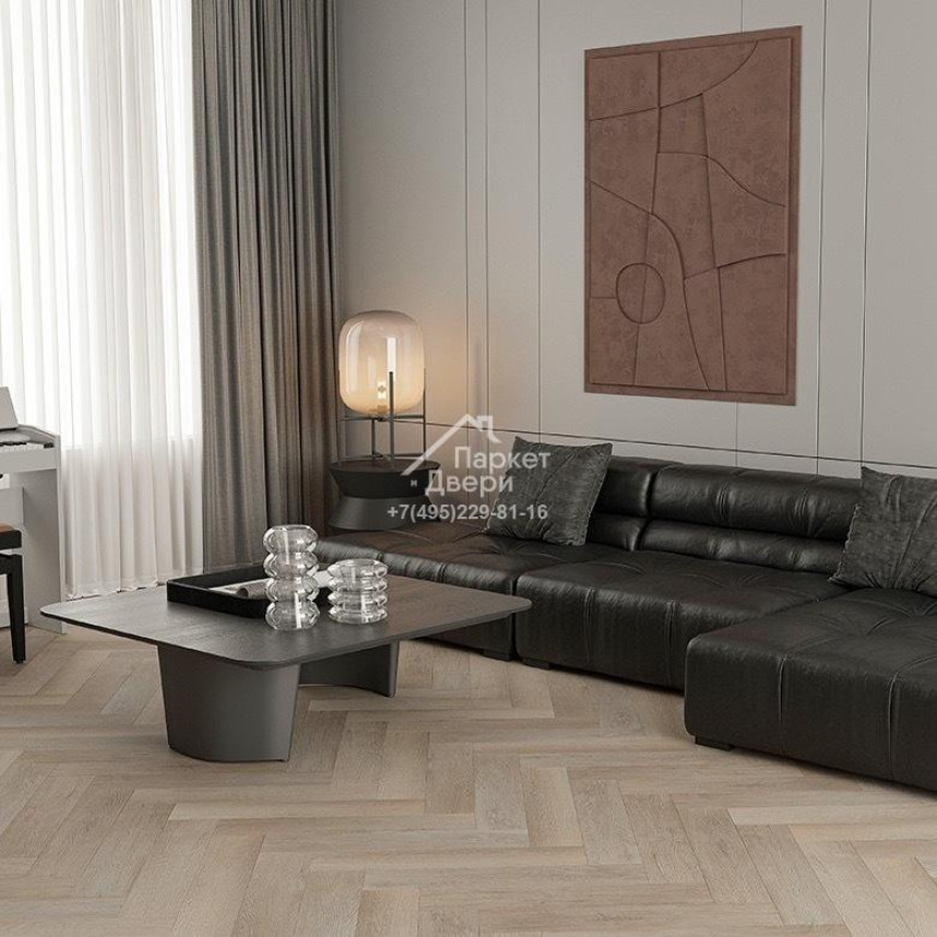 Виниловый ламинат Alta Step Mirada Ёлка SPC4402 Дуб скандинавский 640*128*4 мм,640*128*4-1