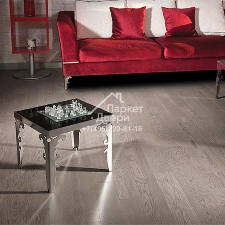 Паркетная доска Coswick Оттенки серого / Gray Shadow collection Дуб Шамбор рустикальный 1163-7215-20 600…2100x190x19.05