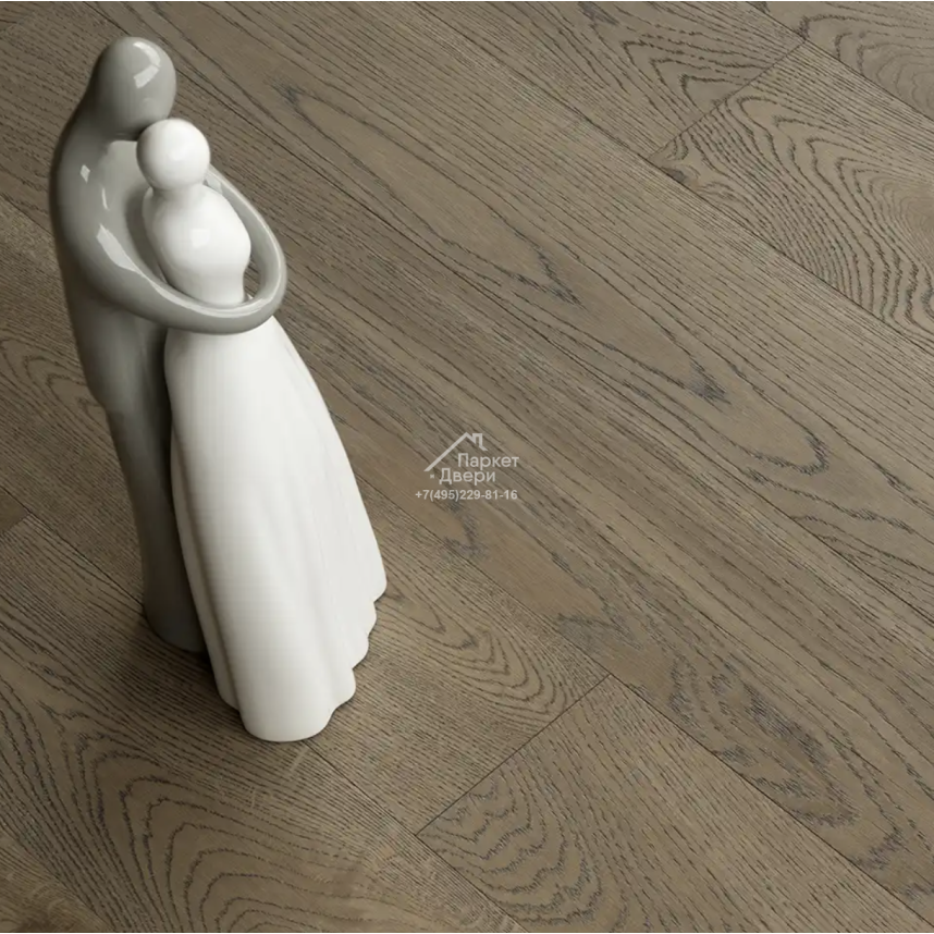 Паркетная доска Coswick Оттенки серого / Gray Shadow collection Дуб Скалистый Риф 1135-7230-20 600…2100x240x19.05