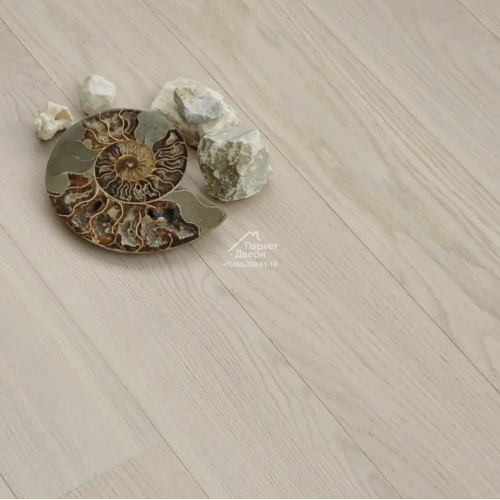Паркетная доска Coswick Белые ночи / White Breathe collection Дуб Белый Иней 1163-3258-10 600…2100x190x19.05