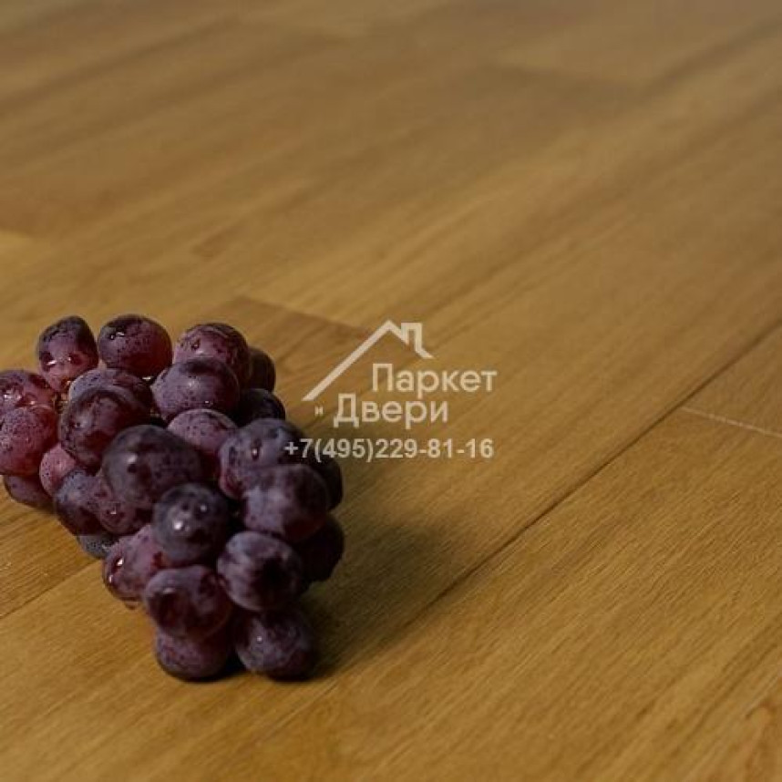 Паркетная доска Amber Wood (Амбер Вуд) Фьюжн  Дуб Селект Лак 909х125х14-1
