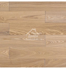 Паркетная доска Amber Wood (Амбер Вуд) Фьюжн Ясень Карамель Лак 909х125х14