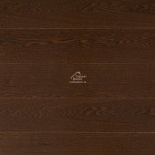 Паркетная доска Amber Wood (Амбер Вуд) Фьюжн Ясень Шоколад Браш Лак 909х125х14