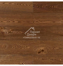 Паркетная доска Amber Wood (Амбер Вуд) Фьюжн Ясень Винтаж Браш Масло 909х125х14