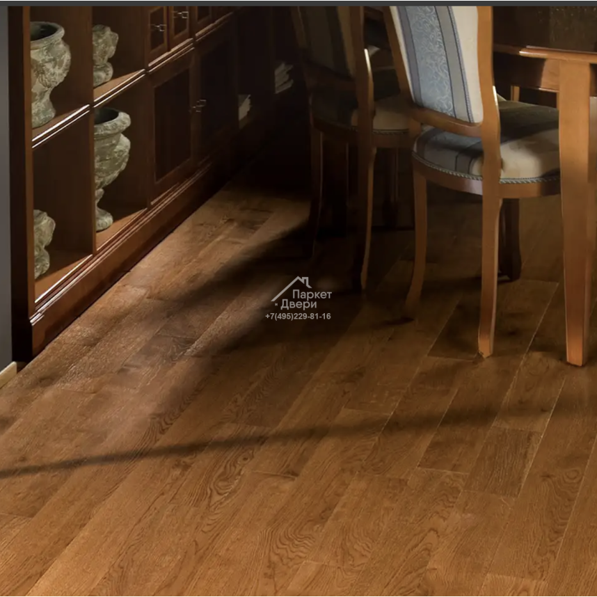 Паркетная доска Coswick Таинственный лес / Dark Wood collection Дуб Орех рустикальный 1167-4204-20 600…2100x127x15-1