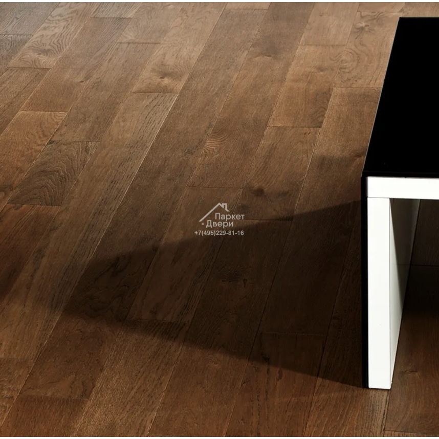 Паркетная доска Coswick Таинственный лес / Dark Wood collection Дуб Молочный Шоколад 1154-4217-20 600…2100x127x19.05-1