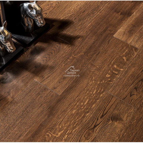 Паркетная доска Coswick Таинственный лес / Dark Wood collection Дуб Молочный Шоколад 1167-4217-20 600…2100x127x15