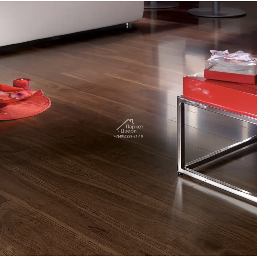 Паркетная доска Coswick Американский орех / American Walnut collection Классический  1372-3261-30 600…2100x190x15-2