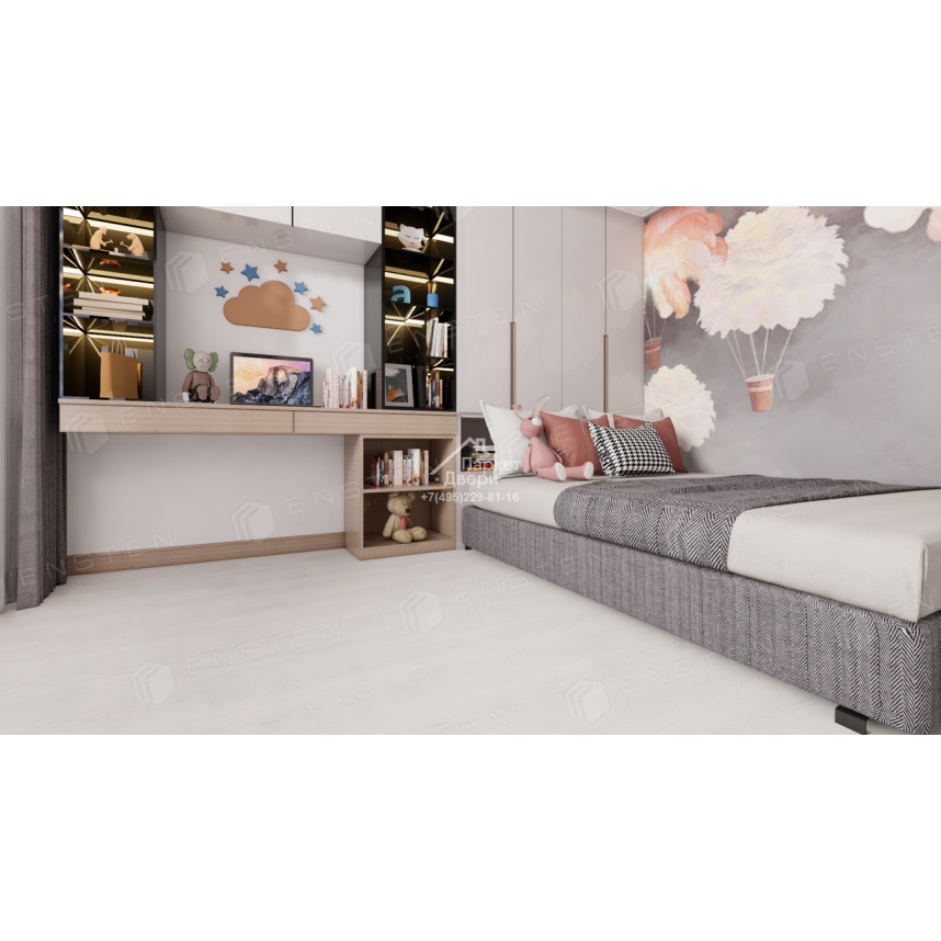 Кварцвиниловый SPC ламинат Ensten Hygge Олея ECO 101-11 1524х180х4-2